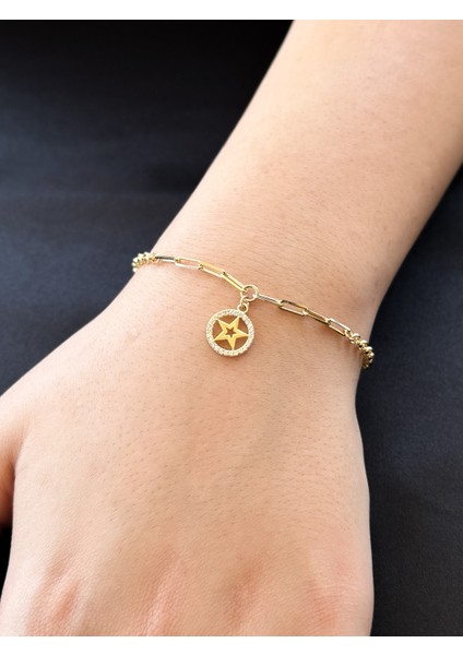 14 Ayar Altın Yıldız Bileklik fiyatları
