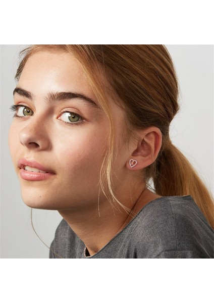 Laatikui Kalp Damızlık Küpe Kızlar Için S925 Gümüş Post Cz Damızlık Küpe (Yurt Dışından) indirimleri