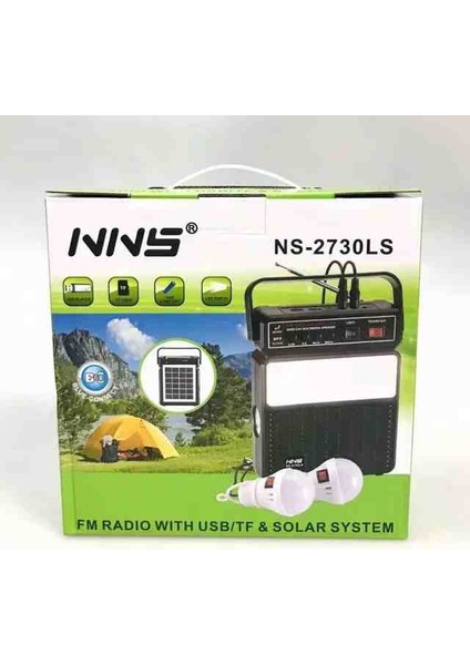 Solar Enerjili Şarjlı USB Girişli 2 Ampullu Kamp Işığı fiyatları