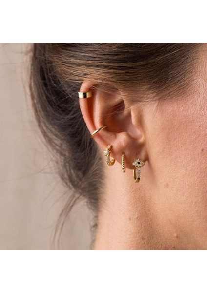 Huggie Halka Küpe Kadınlar Için S925 Ayar Gümüş Post 14K Altın Kaplama Çember Dangle Küçük Çember Huggie Küpe Minimalist Hipoalerjenik Takı Kadınlar Için (Yurt Dışından) indirimleri