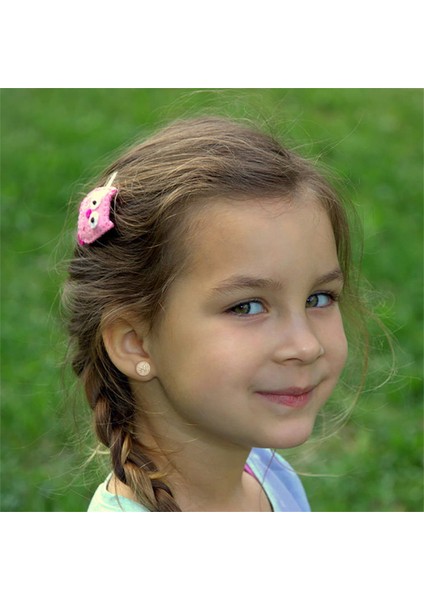 Laatikui Damızlık Küpe Kadınlar Için S925 Gümüş Post Kübik Zirkonya Disk Hipoalerjenik Küpe (Yurt Dışından) indirimleri