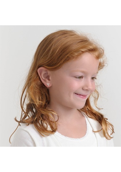 Laatikui Kalp Damızlık Küpe Kız Kübik Küpe Kadınlar Için Yürüyor Kız (Yurt Dışından) modelleri