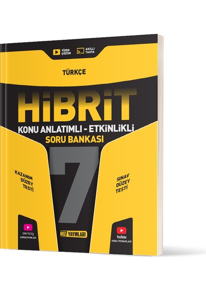 7. Sınıf Hibrit Türkçe Soru Bankası