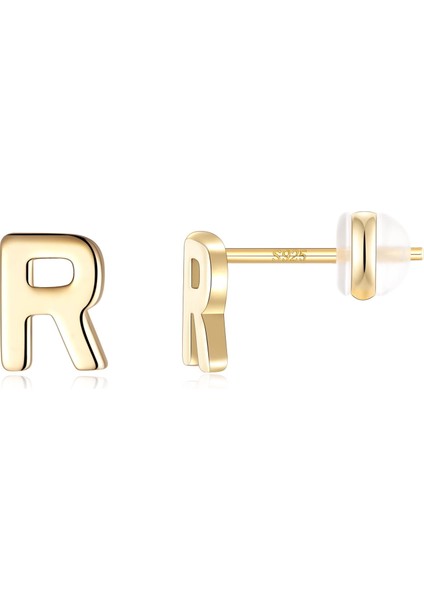 Laatikui Damızlık Küpe Kız Için Gümüş Damızlık Küpe Hipoalerjenik Küpe Kız Hassas Kulak (Yurt Dışından)