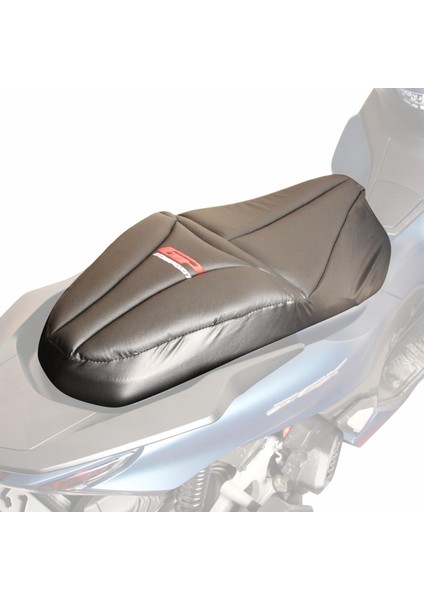 Gp Kompozit Honda Pcx 125 / 150 2014-2024 Uyumlu Motosiklet Konfor Sele Kılıfı Siyah