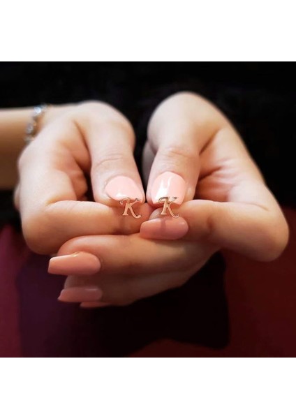 Laatikui Gümüş Damızlık Küpe 14K Altın Kaplama Hipoalerjenik Küpe (Yurt Dışından) modelleri