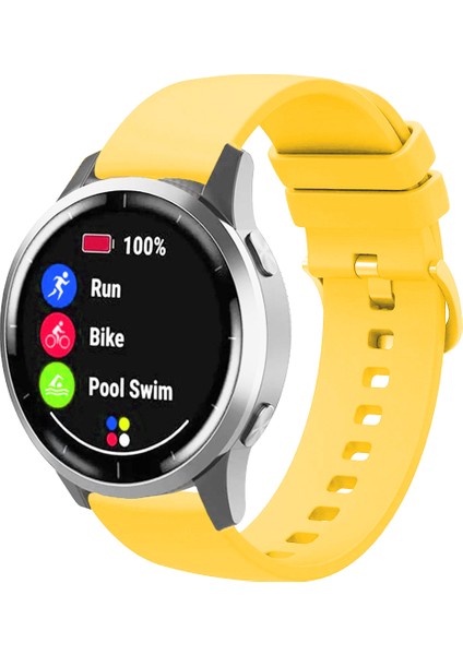 Samsung Gear Sport ile Uyumlu Kordon Jel Silikon Tokalı Kayış fırsatları