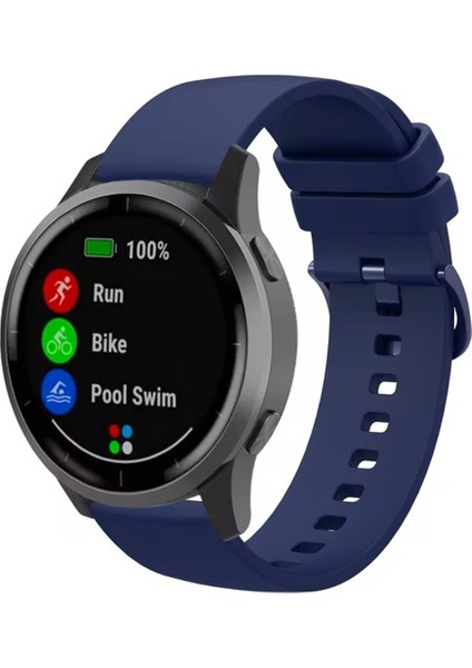 Samsung Galaxy Watch 4 5 5pro 6 ile Uyumlu Kordon Jel Silikon Tokalı Kayış