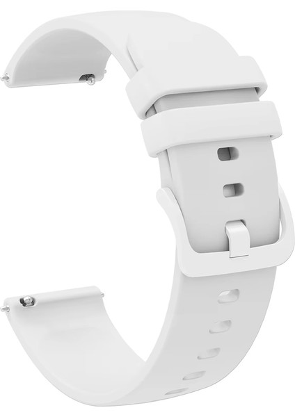 Amazfit Gts Gts2 Gts3 Gts4 ile Uyumlu Kordon Jel Silikon Tokalı Kayış