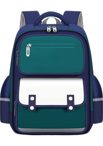 Ilkokul Öğrencilerinin 1-3-6. Sınıflar Için Okul Çantaları Kız ve Erkek Çocuklar Için Omurgayı Koruyan ve Yükü Azaltan Ingiliz Tarzı Sırt Çantaları (Yurt Dışından)