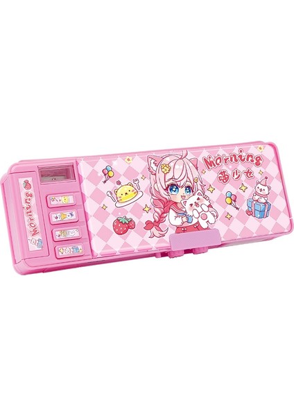 Çok Fonksiyonlu Şifre Mekanizmalı Kadın Kalem Kutusu (Yurt Dışından)