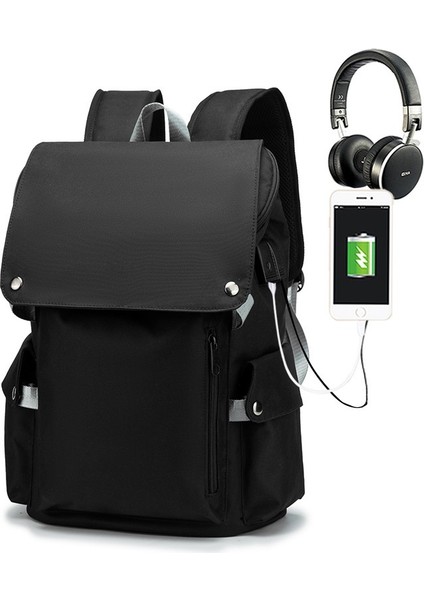 Erkek ve Kız Öğrenciler Için Yüksek Kapasiteli Kampüs Sırt Çantası (Yurt Dışından)