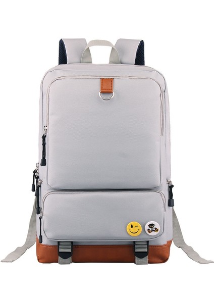 Baskılı Gençlik Öğrenci Okul Çantası Büyük Kapasiteli Seyahat Çantası Erkek ve Kadın Sırt Çantası (Yurt Dışından)