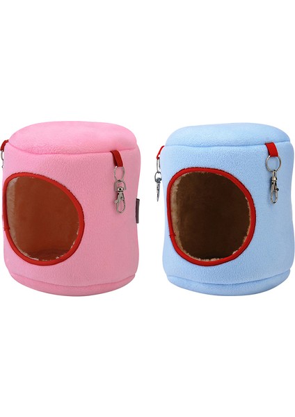 Pembe Tarzı S Beden Yeni Hamster Kafes Evi Silindirik Asılı Yuva Sevimli Hamak Pamuk Yatak Küçük Evcil Hayvanlar Hamsterlar Sincaplar Guinea Domuzları Için (Yurt Dışından)