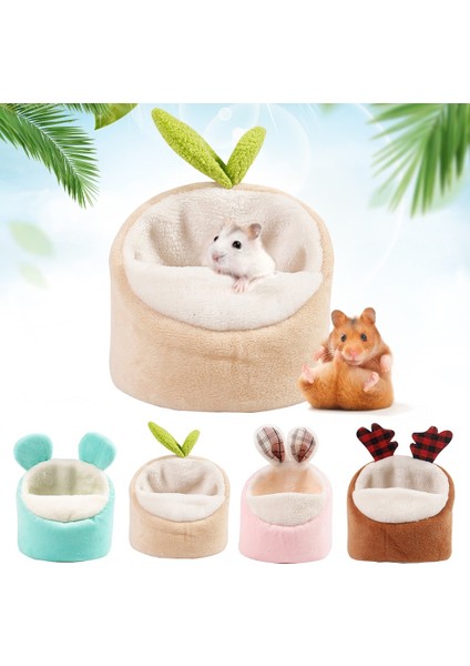No.7 Tarzı Hamster Aksesuarları Için Evcil Hayvan Kafesi Yatak Fare Pamuk Evi Küçük Hayvan Yuvası Kış Sıcaklığı Için Hamster Sıçan Kirpi Yeni (Yurt Dışından)