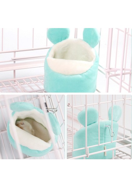No.7 Tarzı Hamster Aksesuarları Için Evcil Hayvan Kafesi Yatak Fare Pamuk Evi Küçük Hayvan Yuvası Kış Sıcaklığı Için Hamster Sıçan Kirpi Yeni (Yurt Dışından)