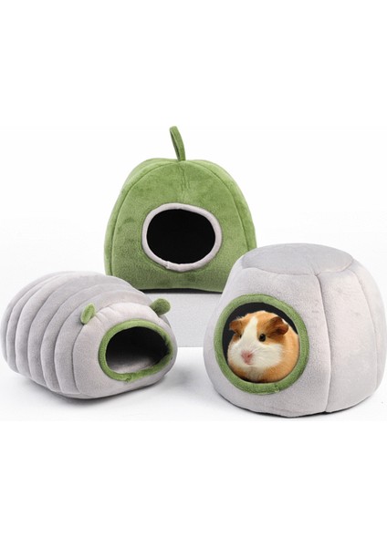 Bir Stil Gri Hamster ve Guinea Pig Kafesleri Için Yumuşak Pamuklu Polar Asma Yatak Hamak - Evcil Hayvan Ürünü (Yurt Dışından)