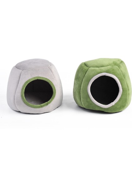 Bir Stil Gri Hamster ve Guinea Pig Kafesleri Için Yumuşak Pamuklu Polar Asma Yatak Hamak - Evcil Hayvan Ürünü (Yurt Dışından)