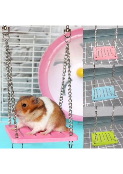 Mavi Stil Hamster Dinlenme Matı Sallanan Evcil Oyuncak Fare Sıçan Papağan Asılı Gadget Hayvanlar Hamster Sallanan Asılı Yatak (Yurt Dışından) fiyatları