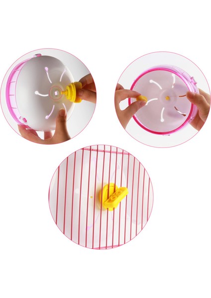 Mavi 14CM Tarzı 3 Boyut Hamster Koşu Disk Oyuncak Sessiz Döner Koşu Tekerleği Evcil Hayvan Spor Tekerlek Oyuncakları 2 Renk Yeni (Yurt Dışından)