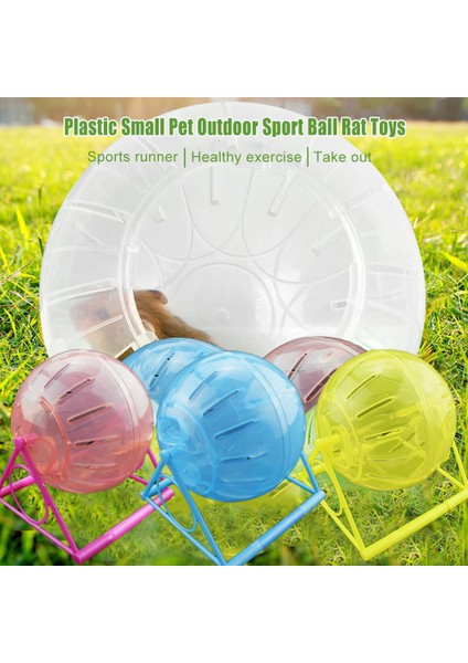 Mavi Stil 12CM Plastik Açık Hava Spor Topu Toplayıcı Sıçan Küçük Evcil Kemirgen Fare Koşu Topu Oyuncak Hamster Gerbil Fare Egzersiz Topları Oyun Oyuncakları (Yurt Dışından) fiyatları