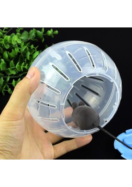 Mavi Stil 12CM Plastik Açık Hava Spor Topu Toplayıcı Sıçan Küçük Evcil Kemirgen Fare Koşu Topu Oyuncak Hamster Gerbil Fare Egzersiz Topları Oyun Oyuncakları (Yurt Dışından) indirimleri