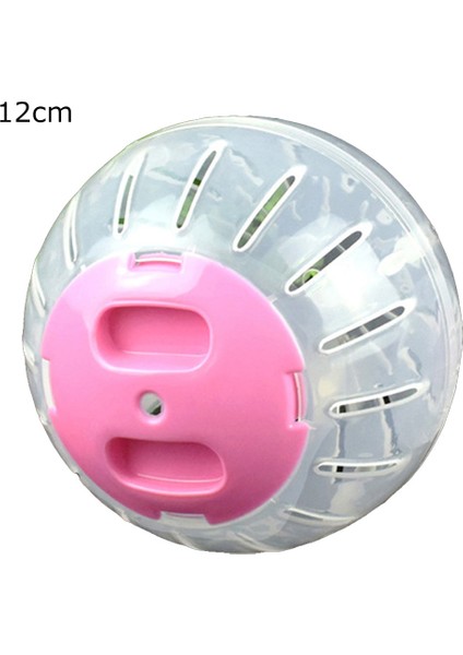 PEMBE-12CM Tarzı Plastik Açık Hava Spor Topu Yuva Sıçan Küçük Evcil Hayvan Kemirgen Mice Koşu Topu Oyuncak Hamster Gerbil Sıçan Egzersiz Topları Oyun Oyuncakları (Yurt Dışından)