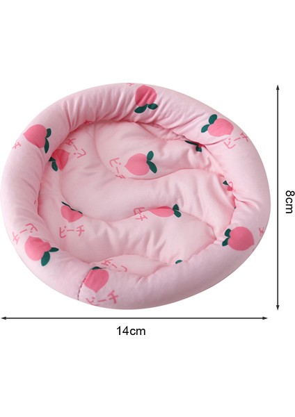D Pembe Tarzı Hamster Aksesuarları Kafes Yatağı Fare Pamuk Evi Küçük Hayvan Yuvası Kış Sıcaklığı Için Sıcak Hamster, Tavşan, Sıçan, Kirpi Yeni (Yurt Dışından)