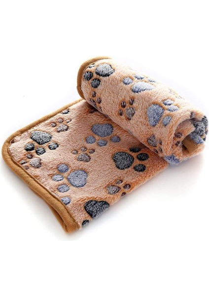 Ayak Izi Stili U 60X40CM Tavşan Tüyü Yumuşak Sıcak Yatak Uyku Matı Evcil Hayvan Polar Ped Flanş Kürkü Hamster, Sincap, Tavşanlar Hedgehoglar Için (Yurt Dışından)