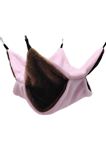 Altın Tarzı 34X34CM Evde Pet Hamster Için Sıcak Yatak Kafes Iki Katlı Kürk Kış Asılı Yuva Oyuncak Evcil Hayvan Evi (Yurt Dışından)