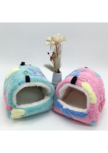 No.4 Tarzı M-14X12CM Hamster Evi Sıcak Yumuşak Yataklar ve Evler Kaplumbağa Kafesi Baskılı Hamak For Rats Pamuk Kobay Aksesuarları Küçük Hayvan (Yurt Dışından)