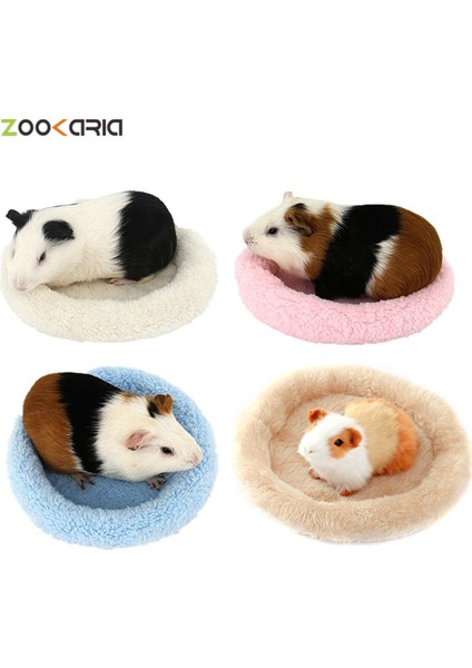 Pembe Tarzı L Beden 5 Renkli Hamster Yuva Ped Kadife Sıcak Pet Yuvası Arktik Yastık Hamster Kirpi Tavşan Pet Yatağı Pet Malzemeleri (Yurt Dışından) fiyatları