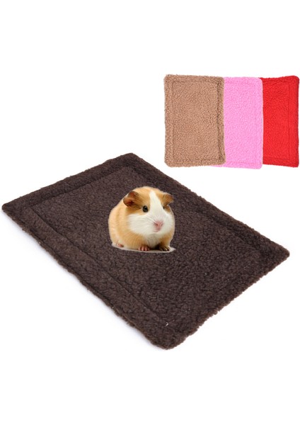No.4 Tarzı Iki Tarafı Yumuşak Evcil Hayvan Isıtıcı Mat Plush Hamster Küçük Mat Tavşan Yatağı Yastık Mat (Yurt Dışından)