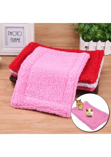 No.4 Tarzı Iki Tarafı Yumuşak Evcil Hayvan Isıtıcı Mat Plush Hamster Küçük Mat Tavşan Yatağı Yastık Mat (Yurt Dışından)