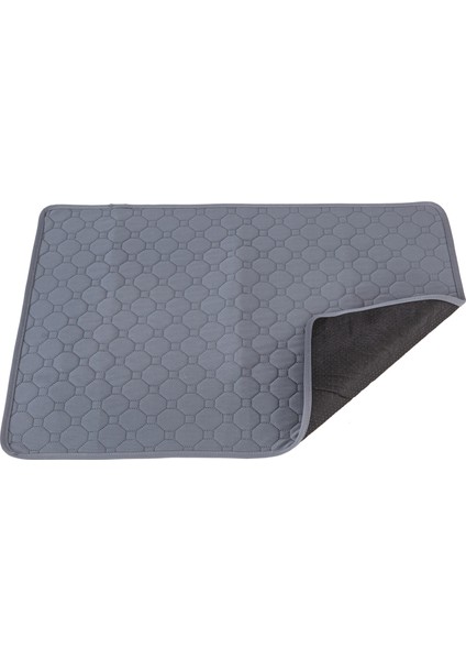 Gri Tarzı Xs 50X35CM Yıkanabilir Evcil Hamster Matı Tavşan Kafesi Matikleri Küçük Hayvan Su Geçirmez Yeniden Kullanılabilir Ped Idrar Emici Çevre Pelen Matı (Yurt Dışından)