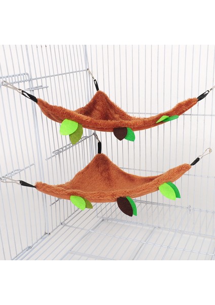No.11 Stili Teleferik Yuva Orman Hamster Hamak Yumuşak Oyuncak Yaprak Tünel Oyuncak Evi Sıcak Kafes Evcil Hayvan Kök Küçük Evcil Oyuncak (Yurt Dışından)