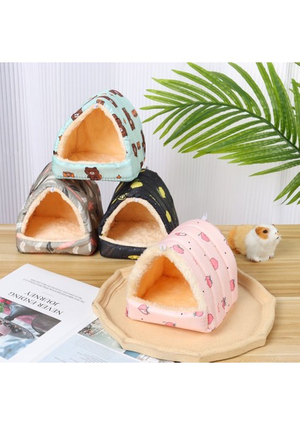 A3 Stili Xl Beden Renkli Rahat Tavşan Sincap Mini Kafes Hamster Evi Küçük Hayvan Yatak Yumuşak Mat Amac: (Yurt Dışından) indirimleri