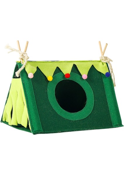C Tarzı 37X25X21CM Küçük Evcil Hayvan Yuvası Keçe Çadır Tavşan Yuvası Gizli Ev Hamster Kafesi Büyük Kobay Kafesi Kobay Aksesuarları Pet Yatağı (Yurt Dışından)