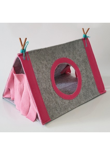 C Tarzı 37X25X21CM Küçük Evcil Hayvan Yuvası Keçe Çadır Tavşan Yuvası Gizli Ev Hamster Kafesi Büyük Kobay Kafesi Kobay Aksesuarları Pet Yatağı (Yurt Dışından) modelleri
