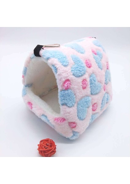 Açık Pembe Tarzı M Beden Sıcak Evcil Hayvan Yuvası Kafes Hamster Aksesuarları Küçük Hayvan Yuvası Yumuşak Konfor Sincap Yuvası Guinea Pig Ev Kemirgen Kirpi Yatak (Yurt Dışından)