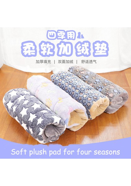 B 35X30X5CM Stili Küçük Hayvanlar Yatağı Için Yumuşak Polar Mat, Kedi, Sıçan, Tavşan, Kobay ve Hamsterler Için Isıtmalı Battaniye Hamster Aksesuarları (Yurt Dışından)