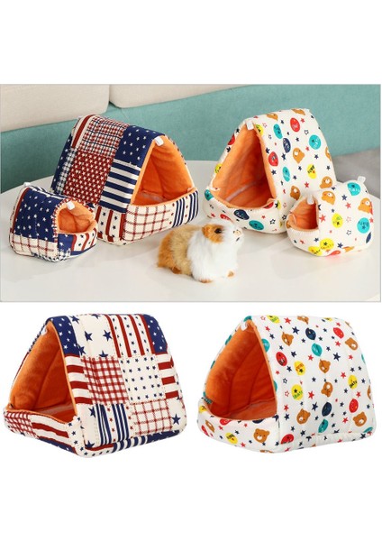 Type5-L Stili 1 Adet Sevimli Rahat Hamster Evi Küçük Hayvan Yatak Yumuşak Guinea Pig Yuvası Sıcak Mat Mini Kafes Tavşan Sincap Için (Yurt Dışından)