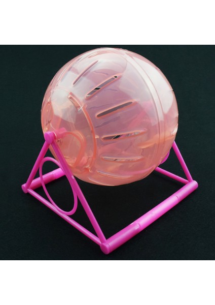 Stand Tarzı Pembe 12CM Küçük Evcil Hayvanlar Için Hamster Koşu Topu Oyuncağı Egzersiz Topu Oyuncakları Eğlence Topu Türkçe Hamster Aksesuarları (Yurt Dışından)