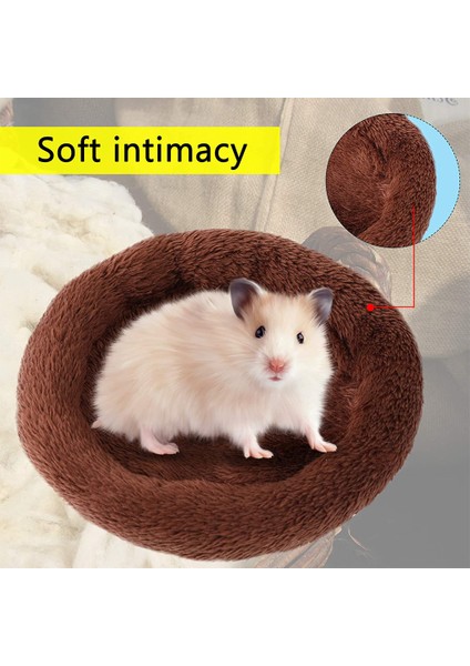 No.6 Tarzı Hamster Yuva Pedi Sıçan Kemirgen Kafes Yuva Arktik Pamuk Yastık Küçük Evcil Hayvan Tavşan Yatağı Evcil Hayvan Malzemeleri (Yurt Dışından)