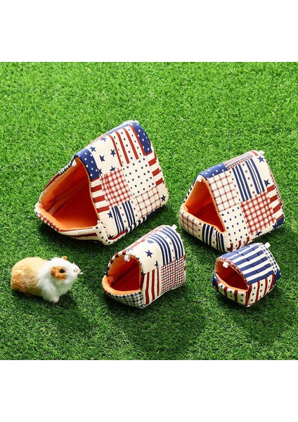 No.2 Tarzı Sıcak Evcil Hayvan Kafesi Hamster Yumuşak Uyuma Yatağı Sıçan Guinea Pig Papağan Kirpi Sincap Hollanda Domuzu Pamuklu Yuva Evcil Hayvan Evi (Yurt Dışından)