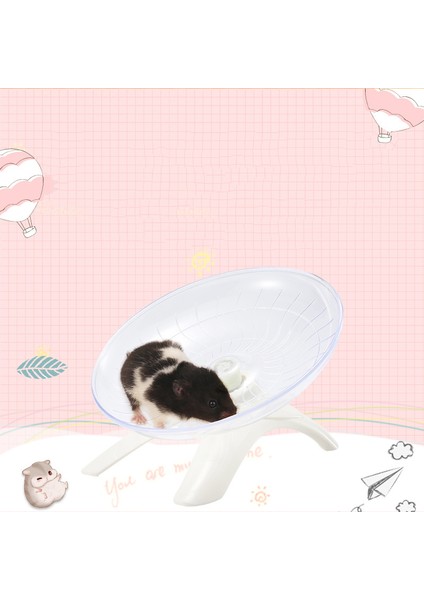 Beyaz Stil 18 cm Ufo Hamster Spor Koşu Tekerleği Rat Küçük Evcil Kemirgen Fareler Jogging Hamster Gerbil Egzersiz Topları Oyun Oyuncakları Aksesuarları - Türkçe (Yurt Dışından) fiyatları