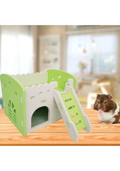 Mor Tarzı Güvenli Tavşan Evi Tüy Yumağısız Havalandırmalı Tasarım Kafes Aksesuarları Hamster Altın Ayı Sıçan Villa Balkon (Yurt Dışından) indirimleri