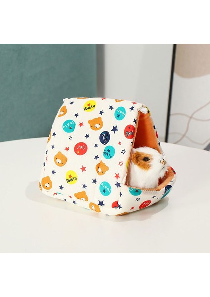No.8 Stili Sıcak Evcil Hayvan Kafesi Hamster Yumuşak Uyuma Yatağı Sıçan Guinea Pig Papağan Kirpi Sincap Hollanda Domuzu Pamuklu Yuva Evcil Hayvan Evi (Yurt Dışından)