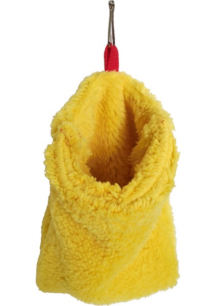 Sarı Stil 14,5X19X1.5CM 1 Adet Kış Sıcak Kısa Peluş Kuş Hamster Şeker Plane Sivri Sincap Hamak Bebek Sincap Asılı Yatak Kafes Küçük Pet Malzeme (Yurt Dışından)