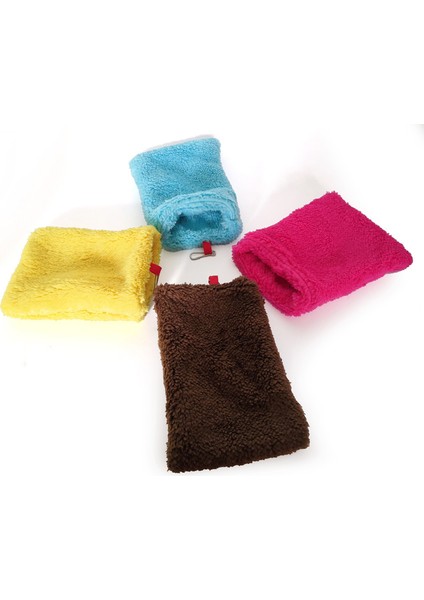 Sarı Stil 14,5X19X1.5CM 1 Adet Kış Sıcak Kısa Peluş Kuş Hamster Şeker Plane Sivri Sincap Hamak Bebek Sincap Asılı Yatak Kafes Küçük Pet Malzeme (Yurt Dışından)